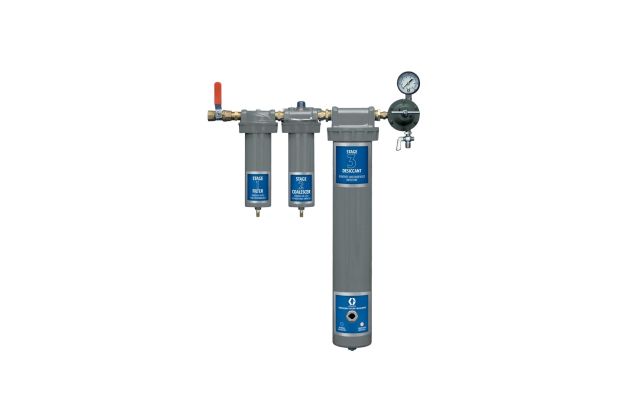 3-stufige Filtereinheit Silica Gel