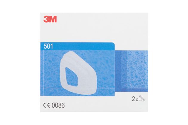 3M™ Filterdeckel 501 / 1 Paar