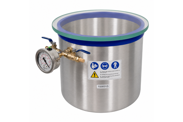 Aluminium-Vakuumkammer zur Holzstabilisierung, 12,5 l