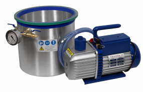 Aluminium-Vakuumset zur Holzstabilisierung, 20 l