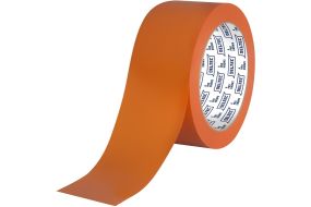 Deltec Klebeband PVC Orange, 48 mm x 33 m