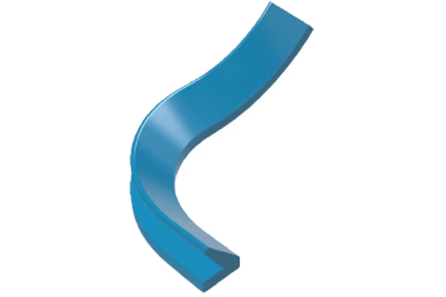 Lippenprofil-Formdichtung