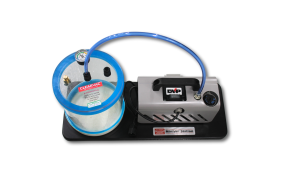MiniVac Station – Vakuumpumpe mit Harzfalle und Manometer, 4 Liter