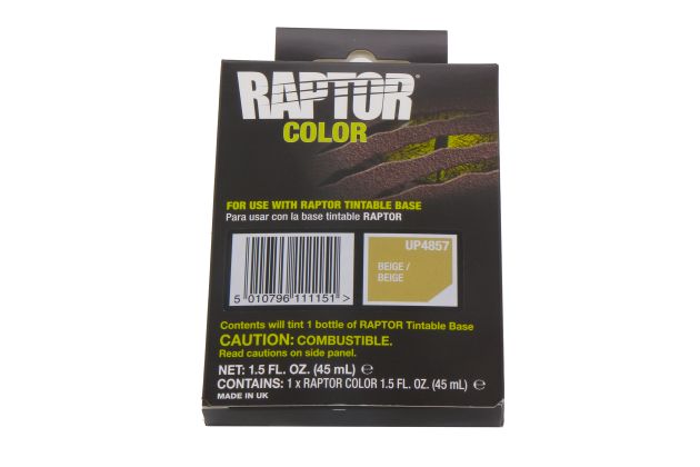 RAPTOR Farbpigmente Beige RAL 1001