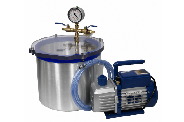 Vakuumset 12,5 l mit 71-l/min-Pumpe