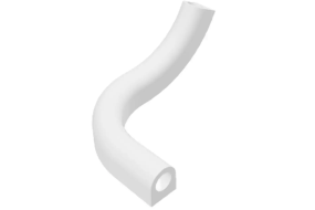 Weiße D-Abschnitt-Formdichtung