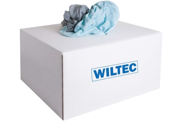 WILTEC Recycling-Wischtücher TRIKOT POLO / 10 kg